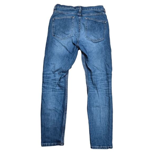 Everlane High Rise Skinny Ankle Jeans 28 Blue - Picture 7 of 7